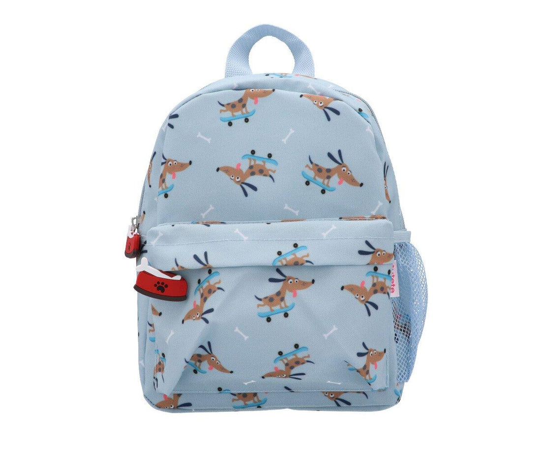 Mochila infantil skater dog Backpack tutete