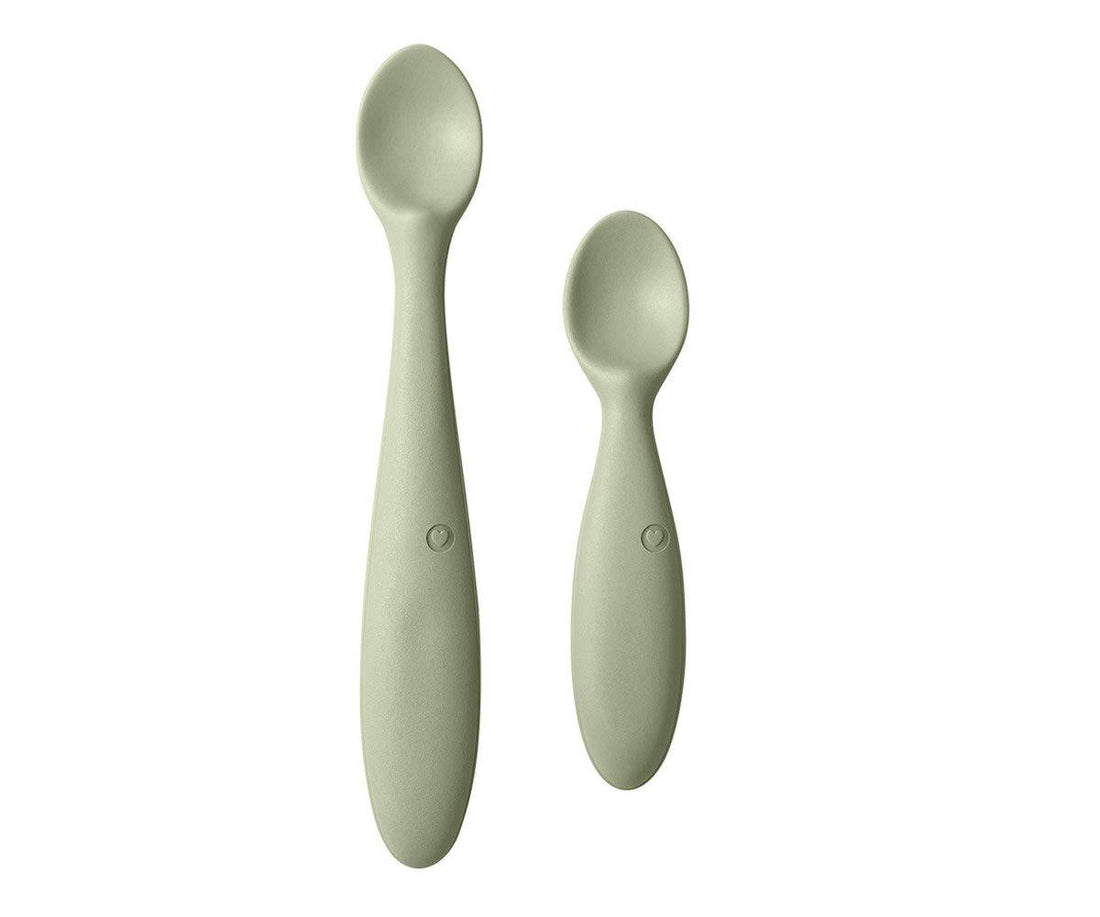 2 colheres BIBS sage dinnerware BIBS