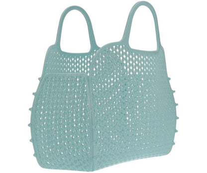 Bolsa plástico retro vintage aqua Bag Monneka 