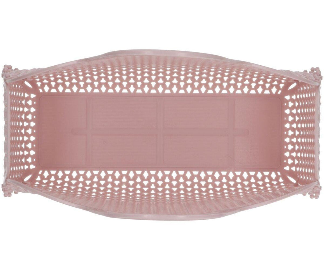 Bolsa plástico retro vintage rosa Bag Monneka