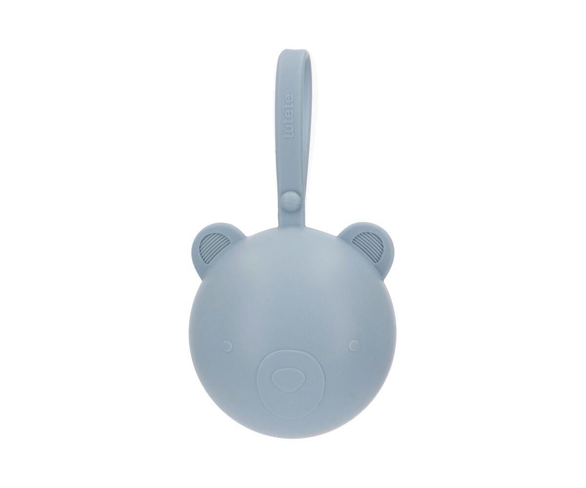 Caixa p/ guardar chupetas silicone bear sky case tutete 