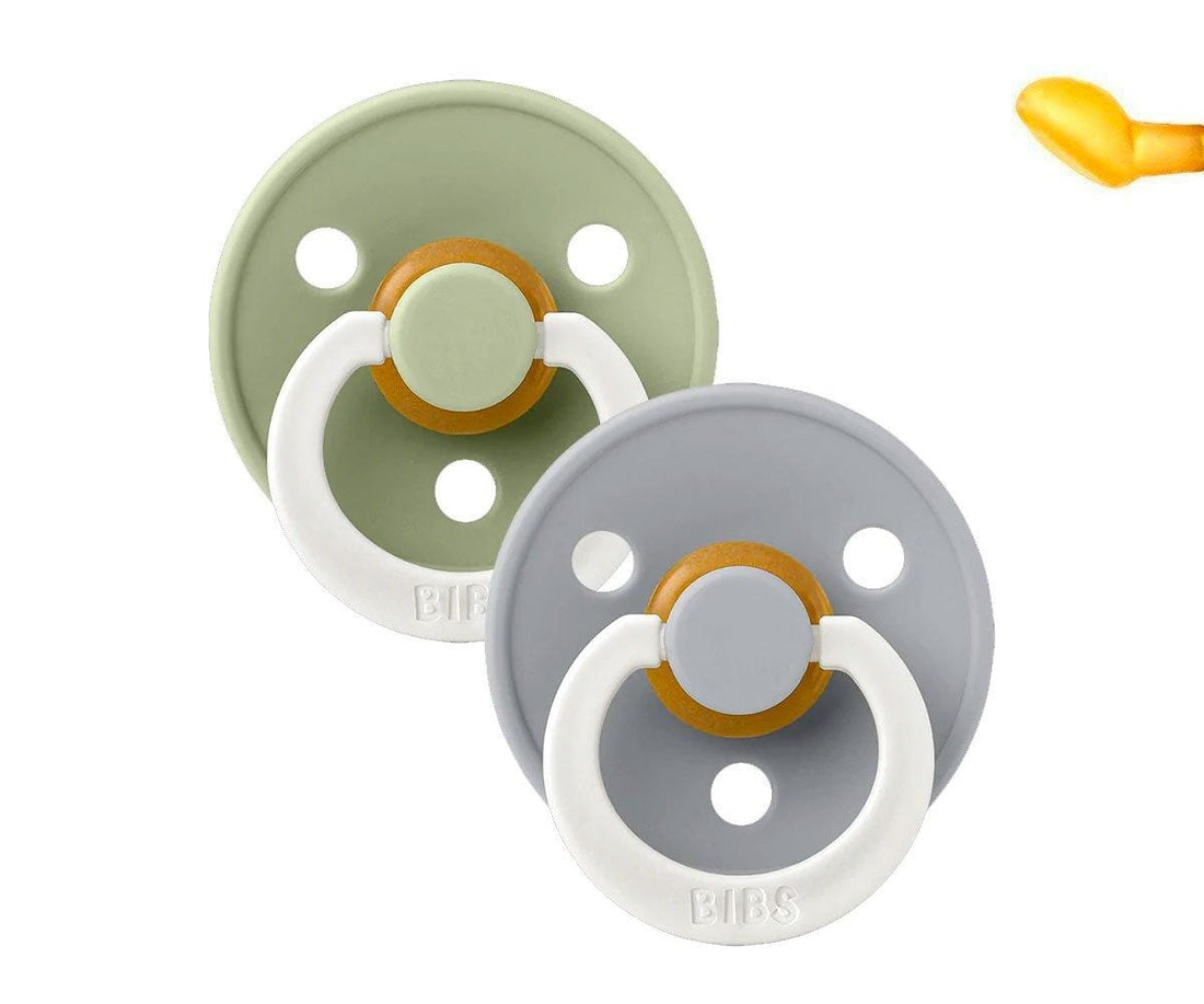 Chupetas BIBS Colour anatómica NIGHT sage | cloud pacifier BIBS
