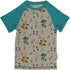 Lizard t-shirt Maxomorra Tops Maxomorra 