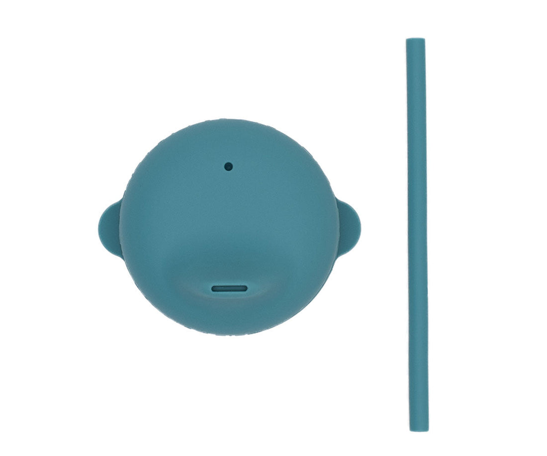 Sippie lid (+mini straw) dusk blue Dinnerware we might be tiny