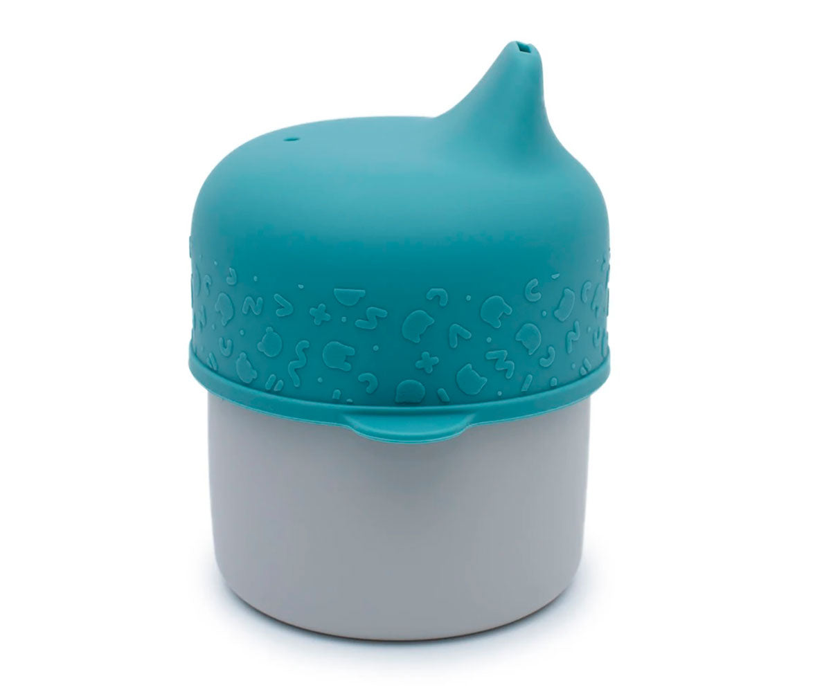 Sippie lid (+mini straw) dusk blue Dinnerware we might be tiny 