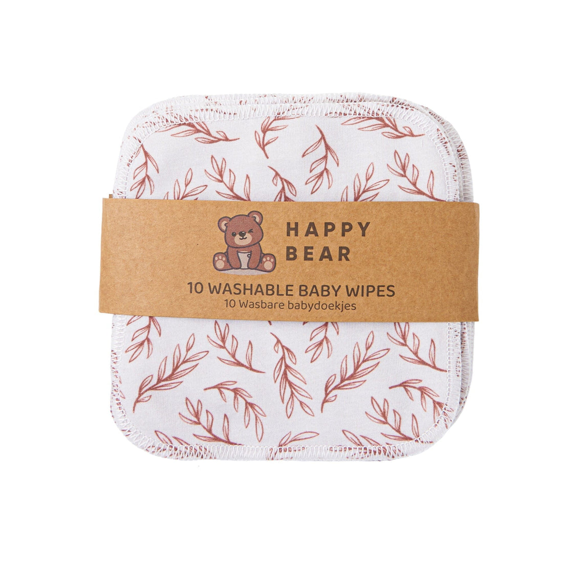 10 toalhitas reutilizáveis twiggy Underwear Happy Bear 