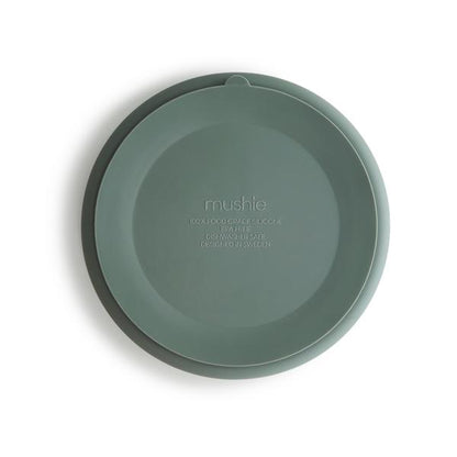 Silicone suction plate cambridge blue mushie meal mushie 