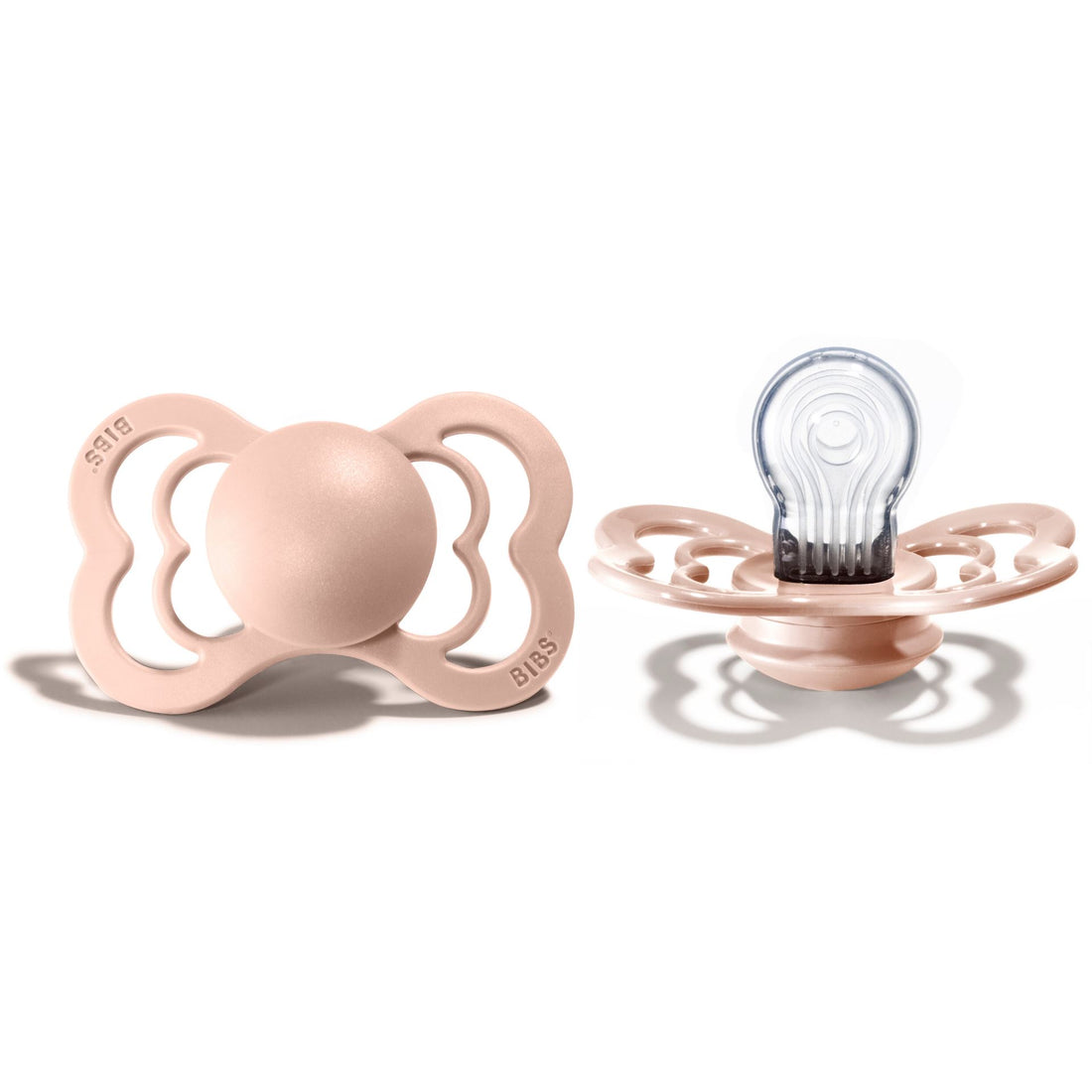 Bibs supreme pacifier silicone +6M blush Pacifier Bibs