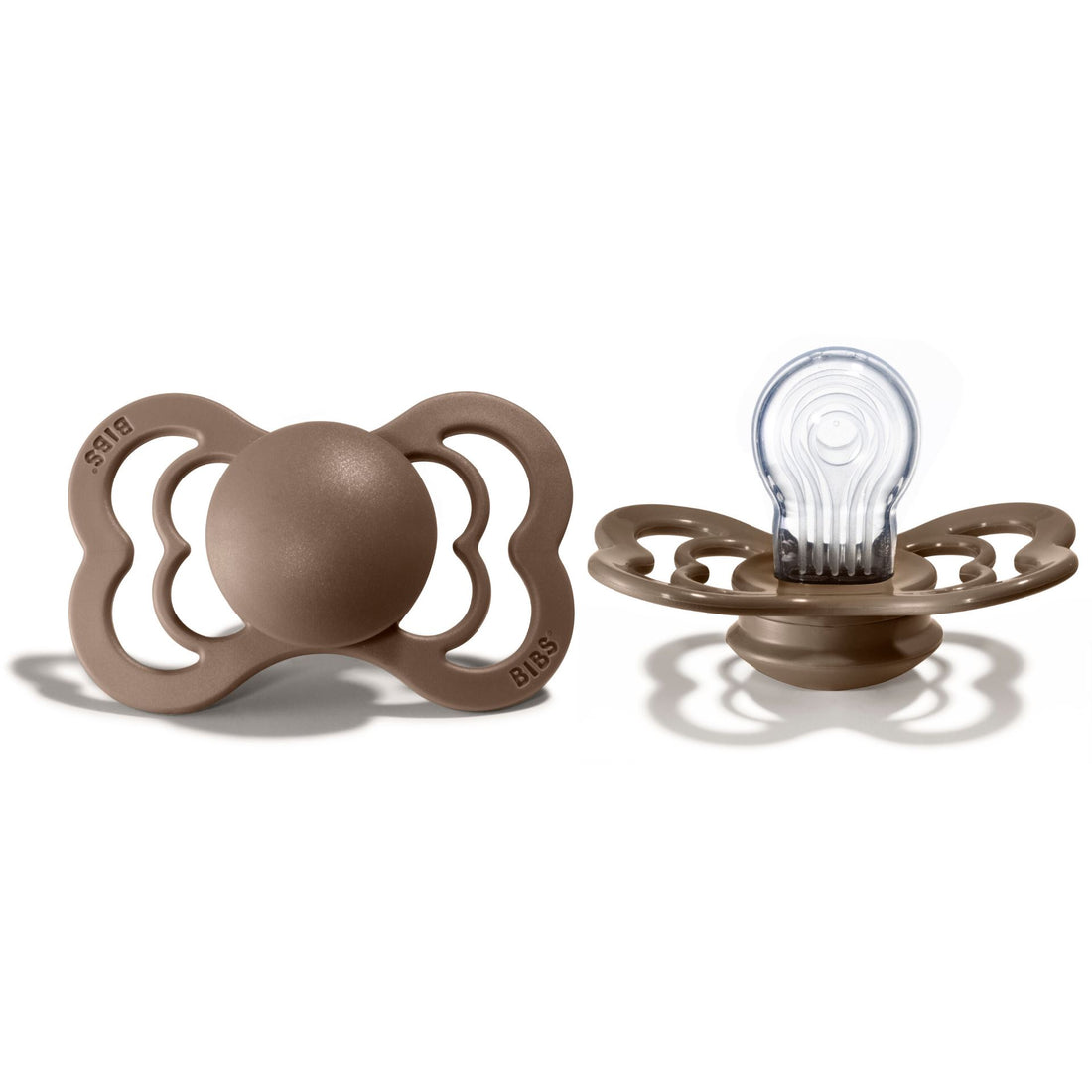 Bibs supreme pacifier silicone +6M dark oak Pacifier Bibs