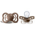 Bibs supreme pacifier silicone +6M dark oak Pacifier Bibs 