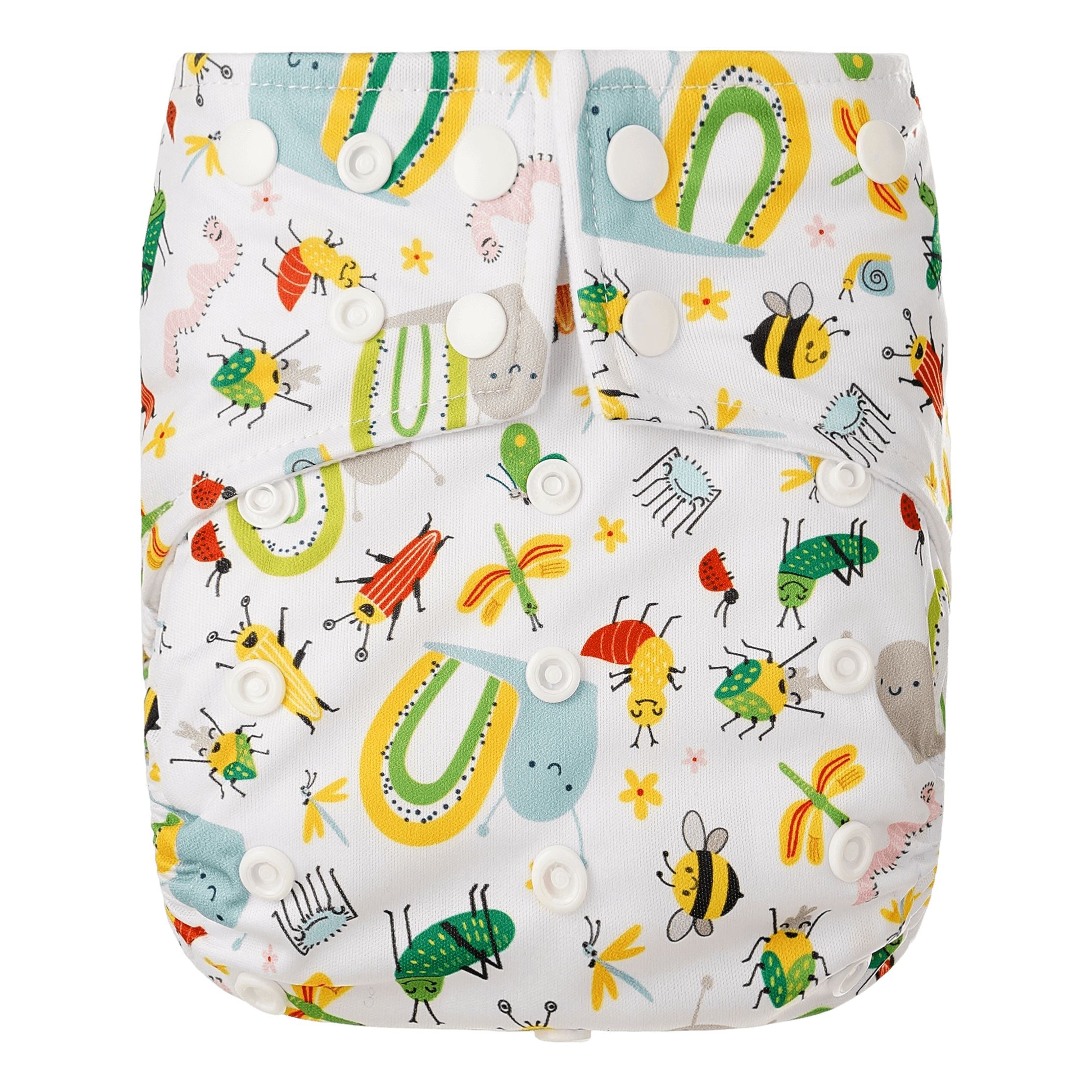 Fralda reutilizável de bolso bugs Fraldas reutilizáveis Happy Bear 