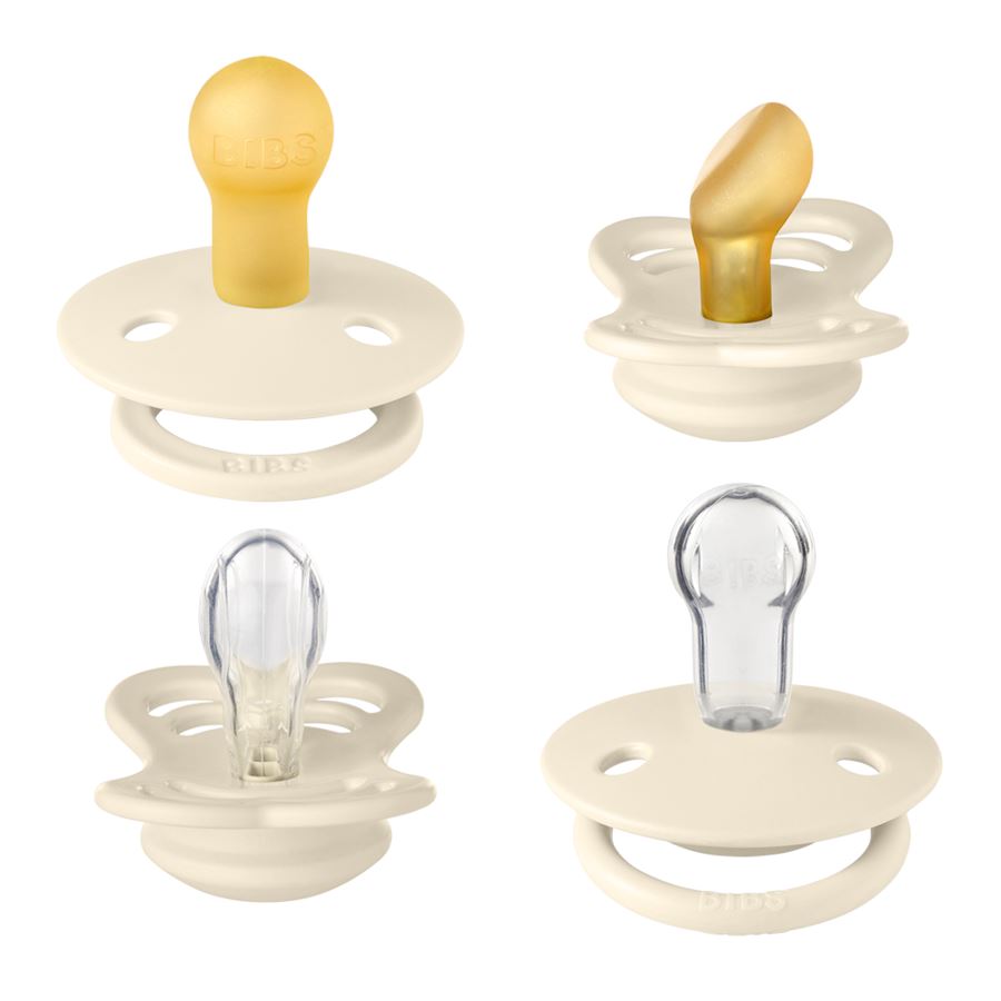 Try-it collection ivory BIBS pacifier Bibs 