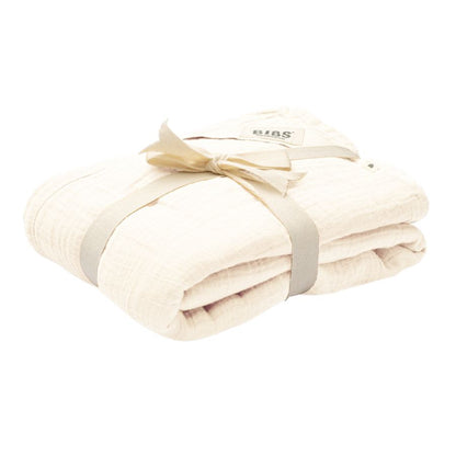 Muslin swaddle ivory BIBS Muslin Bibs 
