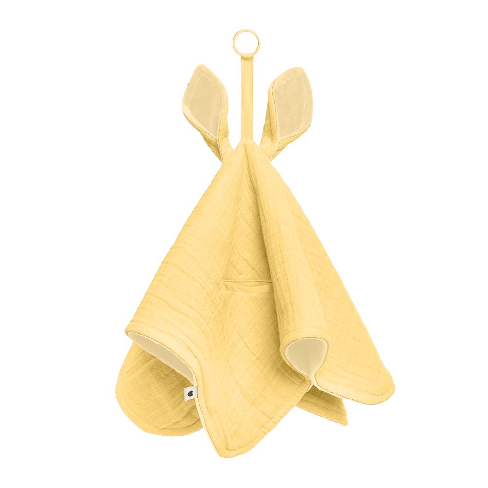 Doudou canguru pale butter Doudou Bibs 