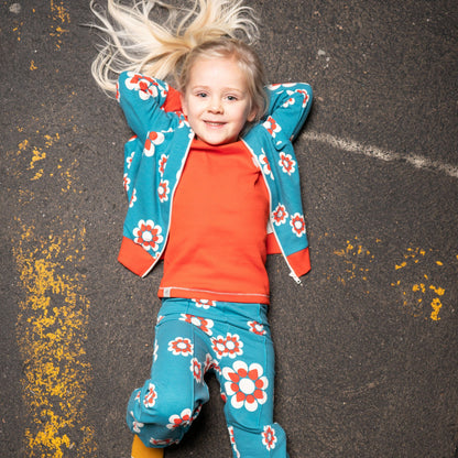 Ballon tight pants biscay bay flower heaven AlbaBaby Pants Alba of Denmark 