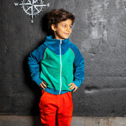 Classic everyday pants spicy orange AlbaBaby Pants Alba of Denmark 