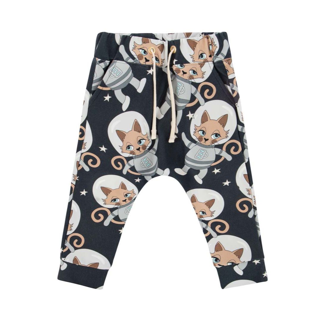 Calças astrocat dark Bottoms Dear Sophie