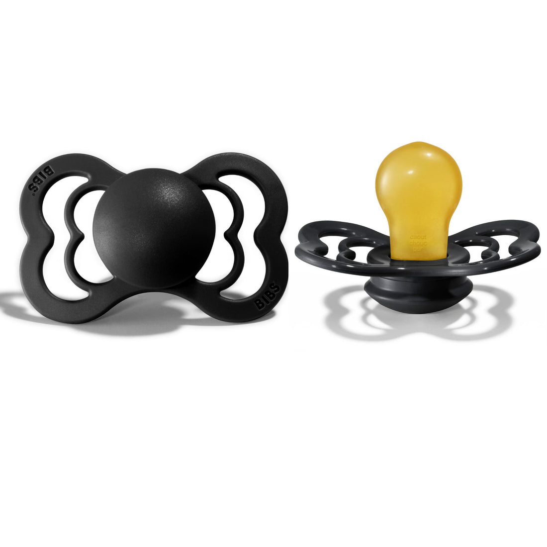 Bibs supreme pacifier latex +6M black Pacifier Bibs