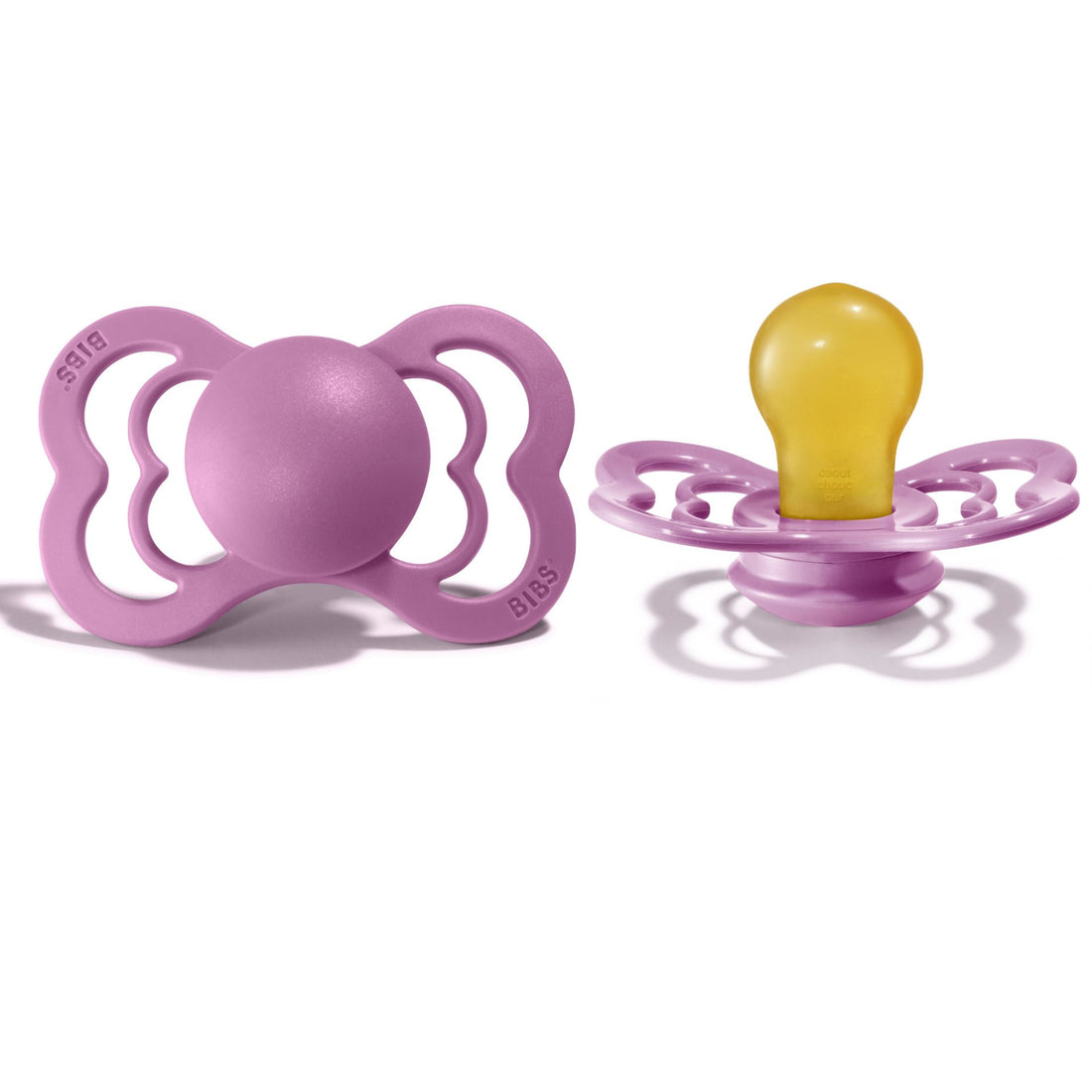 Bibs supreme pacifier latex +6M lavender Pacifier Bibs