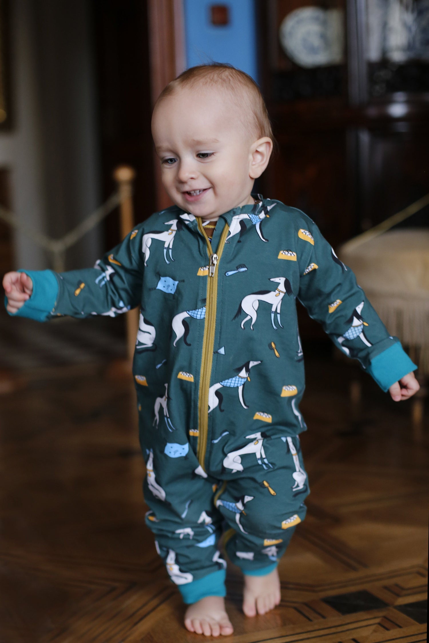 Onesie aristodogs Raspberry Republic Playsuit Raspberry Republic 