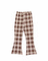 Beige checker flares Dear Sophie Bottoms Dear Sophie 