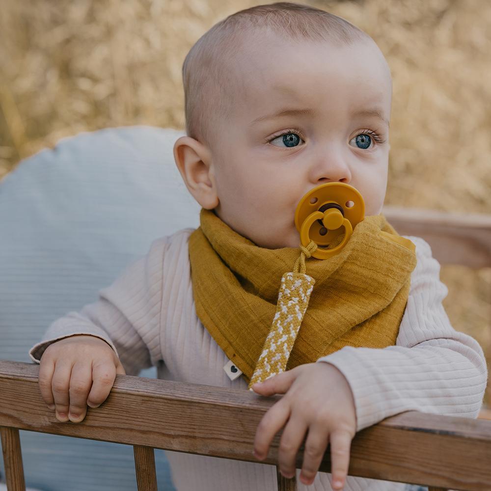 Babete bandana mustard BIBS Babete Bibs 