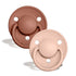 2-pack Bibs De Lux blush woodchuck Pacifier Bibs 