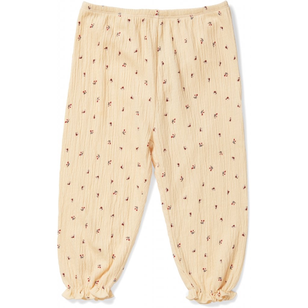 Chleo pants bloom red blue Bottoms Konges sløjd 