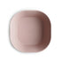 2-pack square dinnerware bowl blush mushie meal mushie 