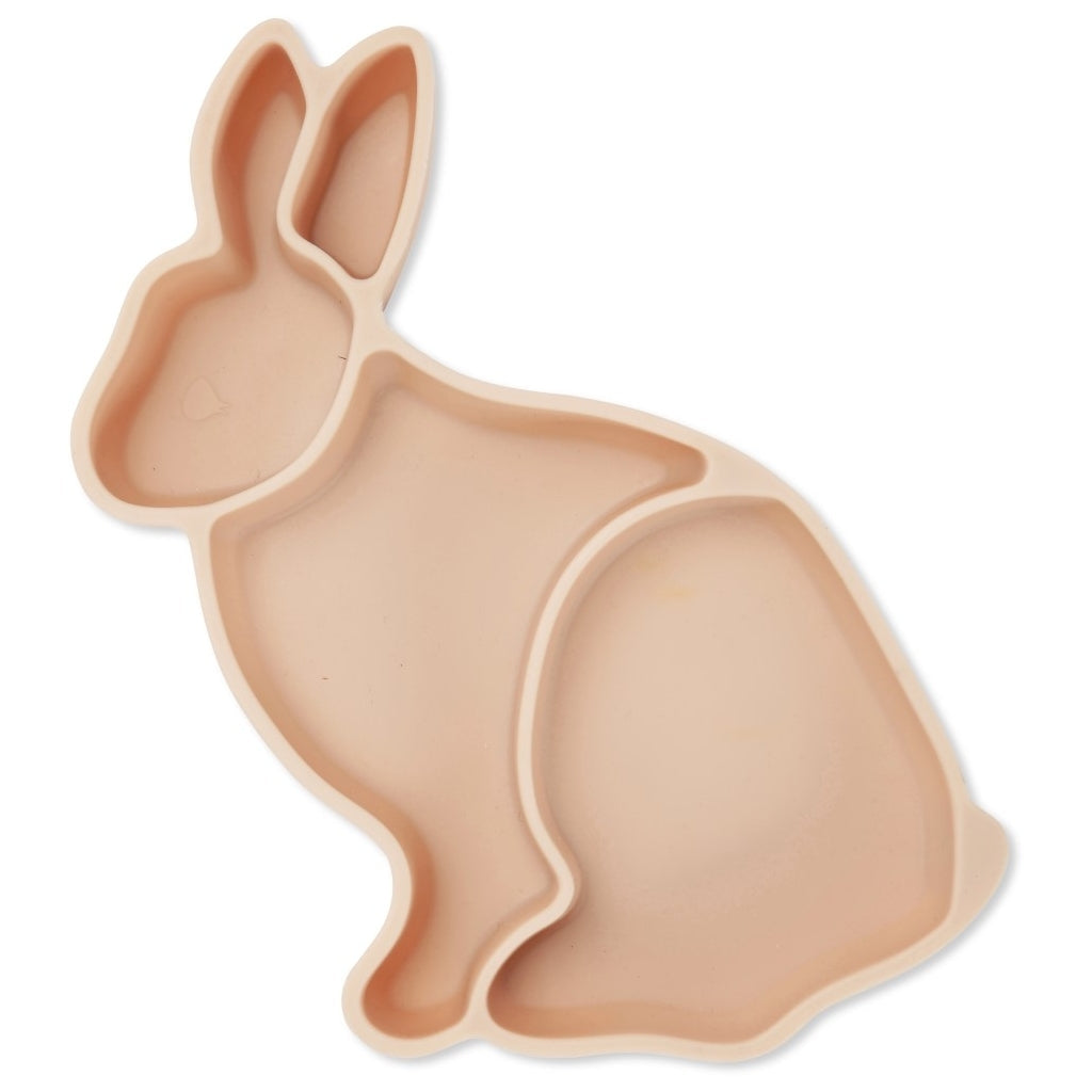 Bowl silicone bunny rose sand Konges sløjd Meal Konges sløjd 