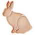 Bowl silicone bunny rose sand Konges sløjd Meal Konges sløjd 