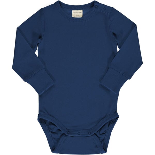 Body manga comprida azul marinho Body Maxomorra 