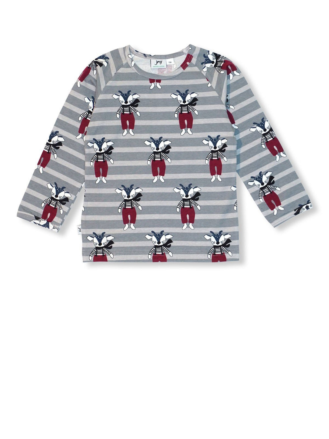 Shirt long sleeve buck JNY Tops JNY colourful kids 