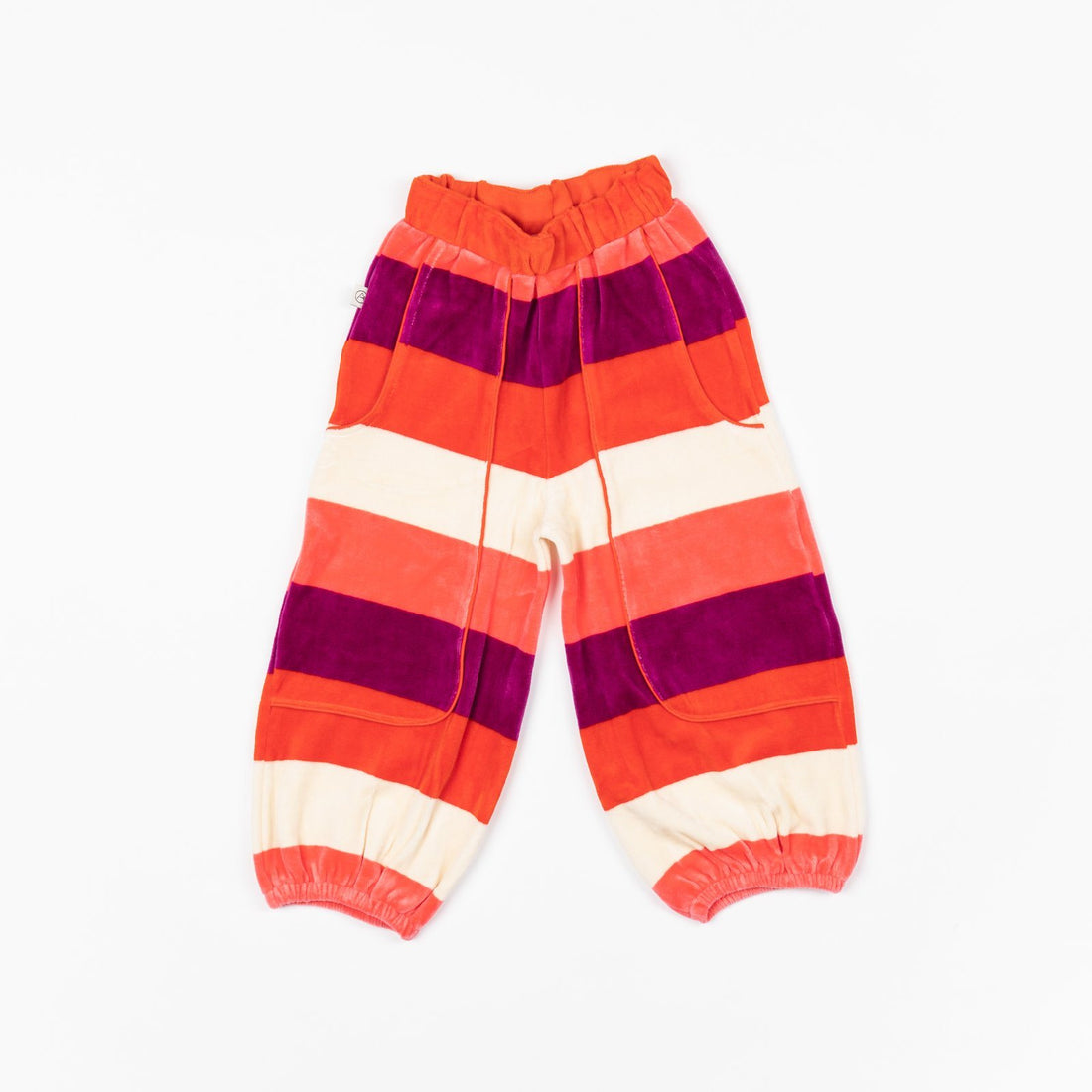 Hobo baggy pants wild aster love stripe AlbaBaby Pants Alba of Denmark 