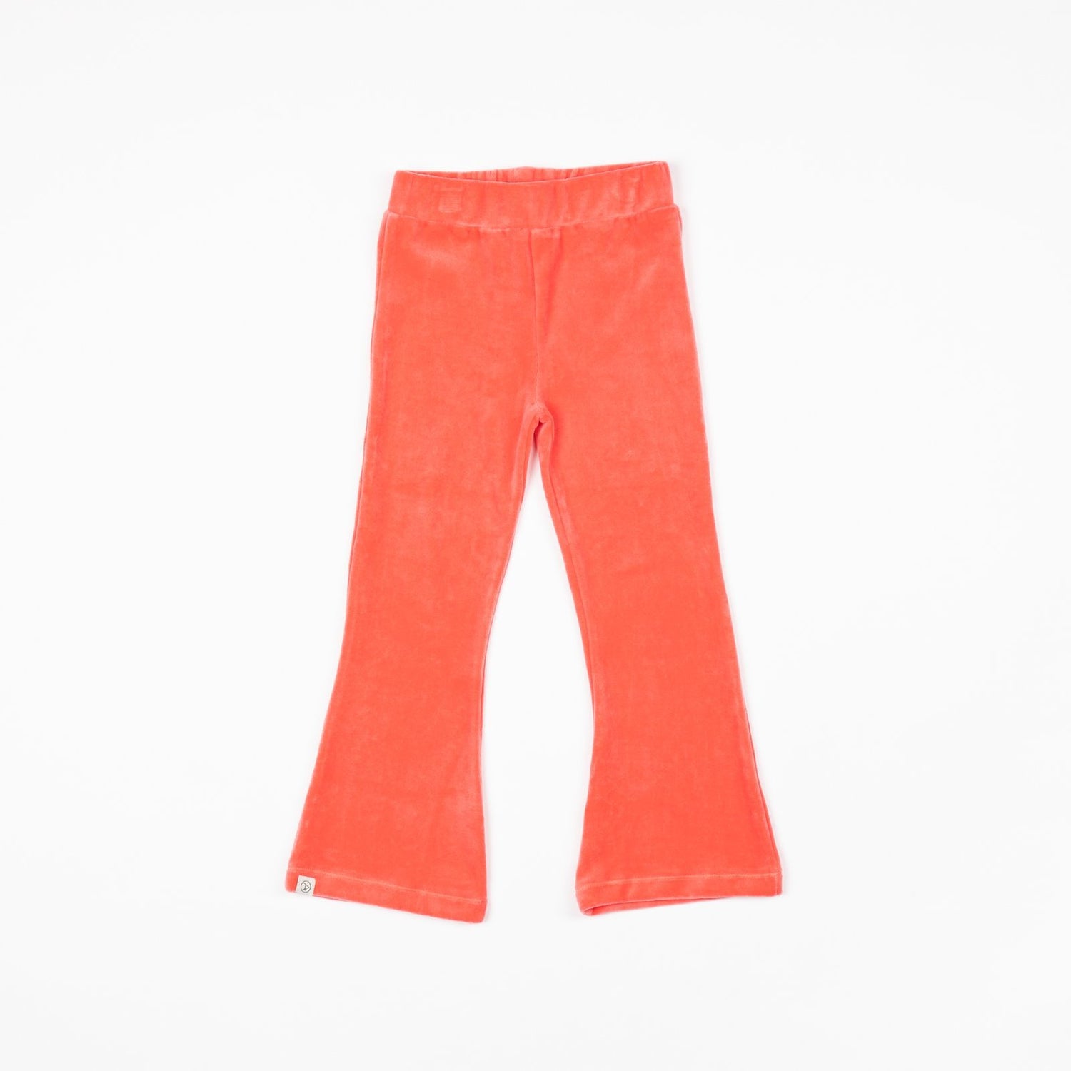 Katrine trumpet pants sun kissed coral AlbaBaby Bottoms Alba of Denmark 