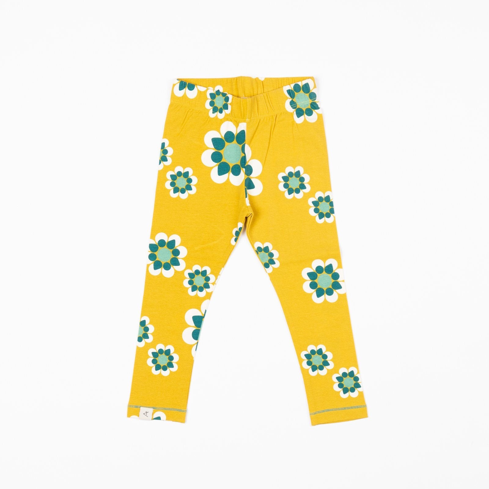 Magic leggings menthe flower heaven AlbaBaby Pants Alba of Denmark 