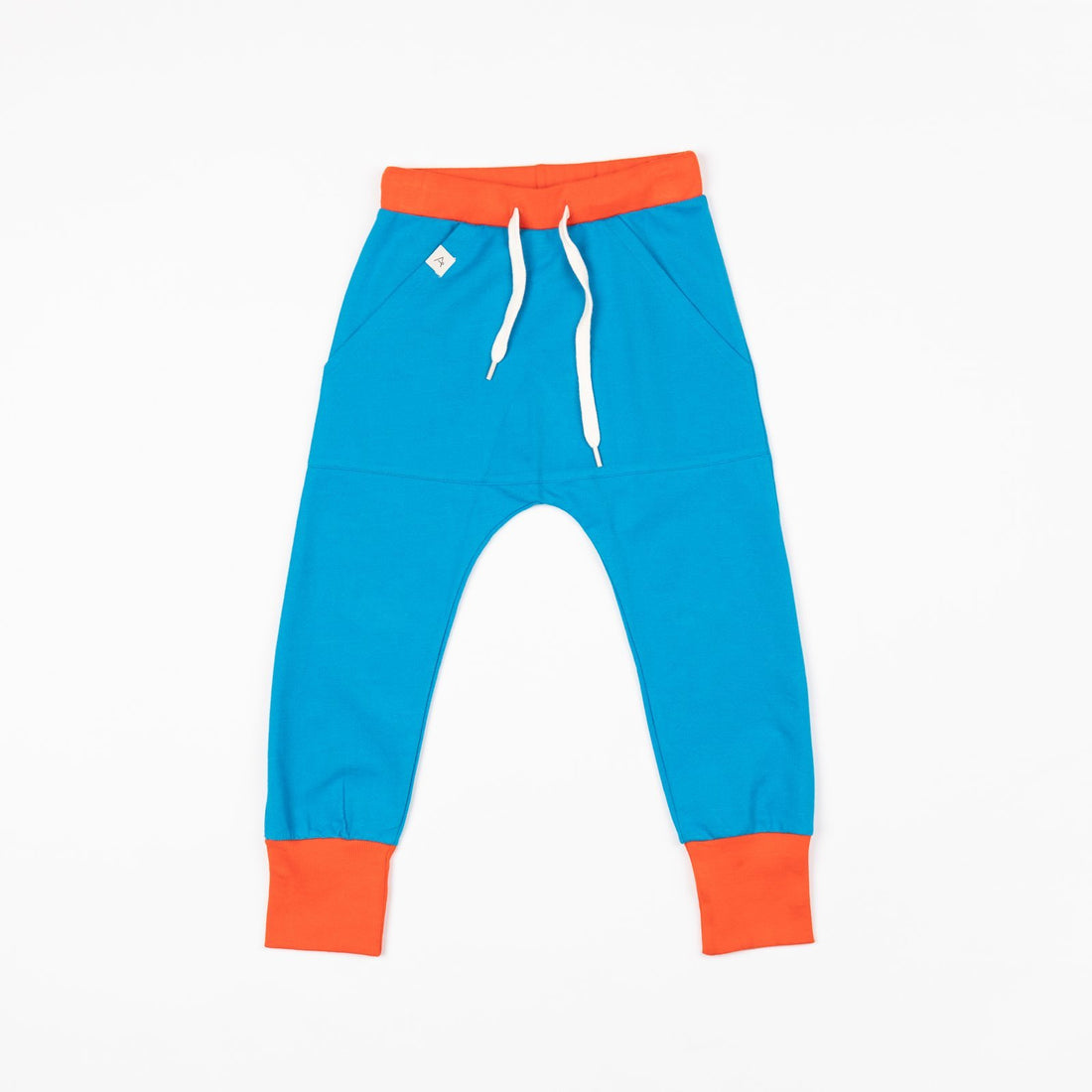 Mason pants methyl blue AlbaBaby Pants Alba of Denmark 