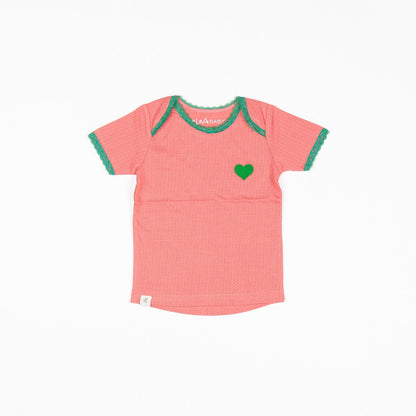 Vera t-shirt tea rose beauty needles AlbaBaby Tops Alba of Denmark 