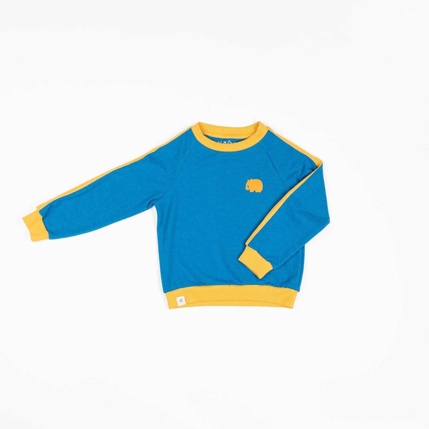 Haward sweat Mykonos blue AlbaBaby Tops Alba of Denmark 