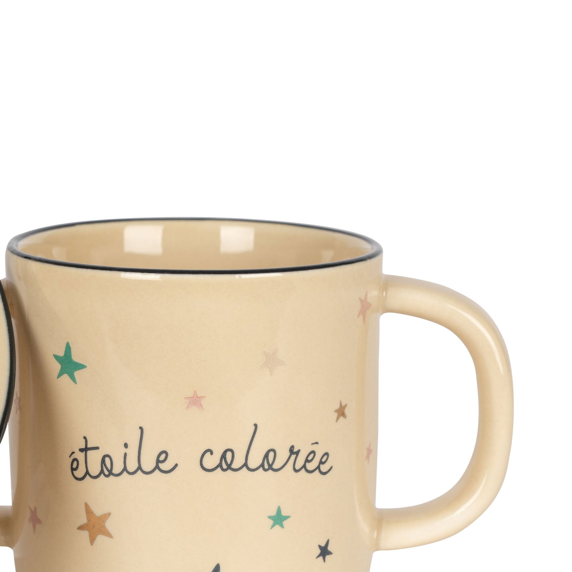 Copo e taça cerâmica etóile colorée Dinnerware Konges sløjd 