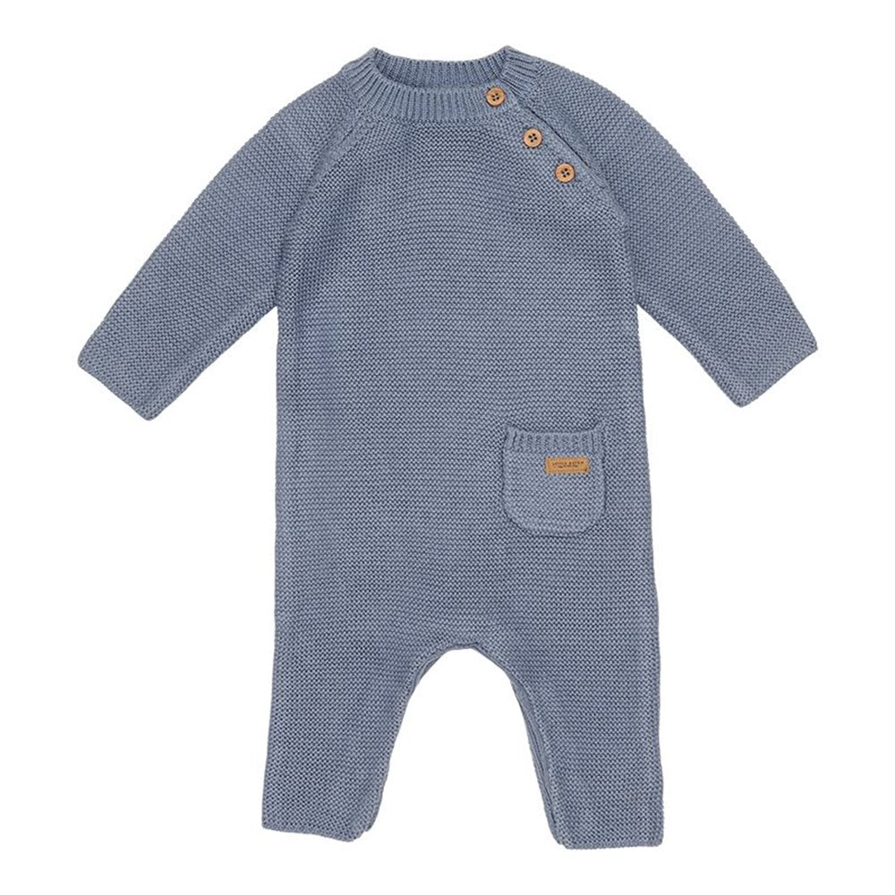 Jumpsuit malha azul Jumpsuit Little Dutch