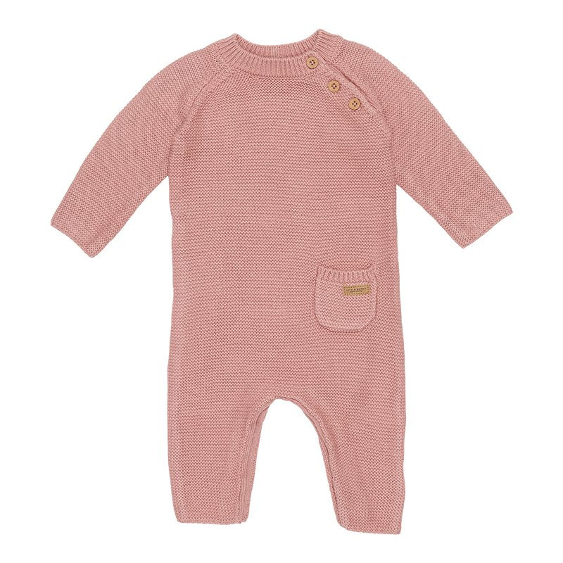 Jumpsuit malha dark pink Jumpsuit Little Dutch