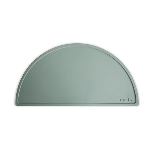Silicone place mat cambridge blue meal mushie 