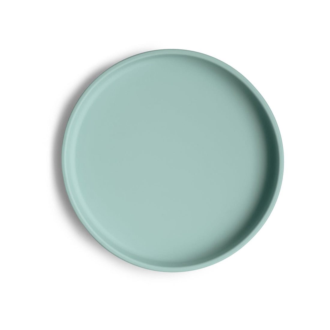 Prato clássico com ventosa cambridge blue meal mushie 
