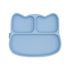 Cat stickie plate - powder blue dinnerware we might be tiny 