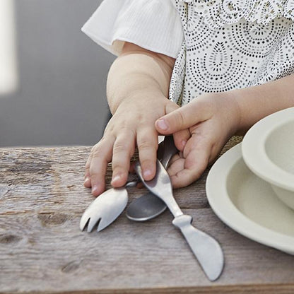 Cutlery set antique silver dinnerwear Elodie details 