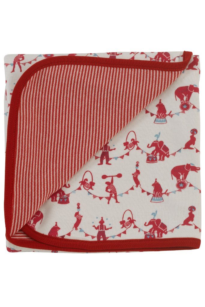 Circus blanket - red Blanket Pigeon Organics