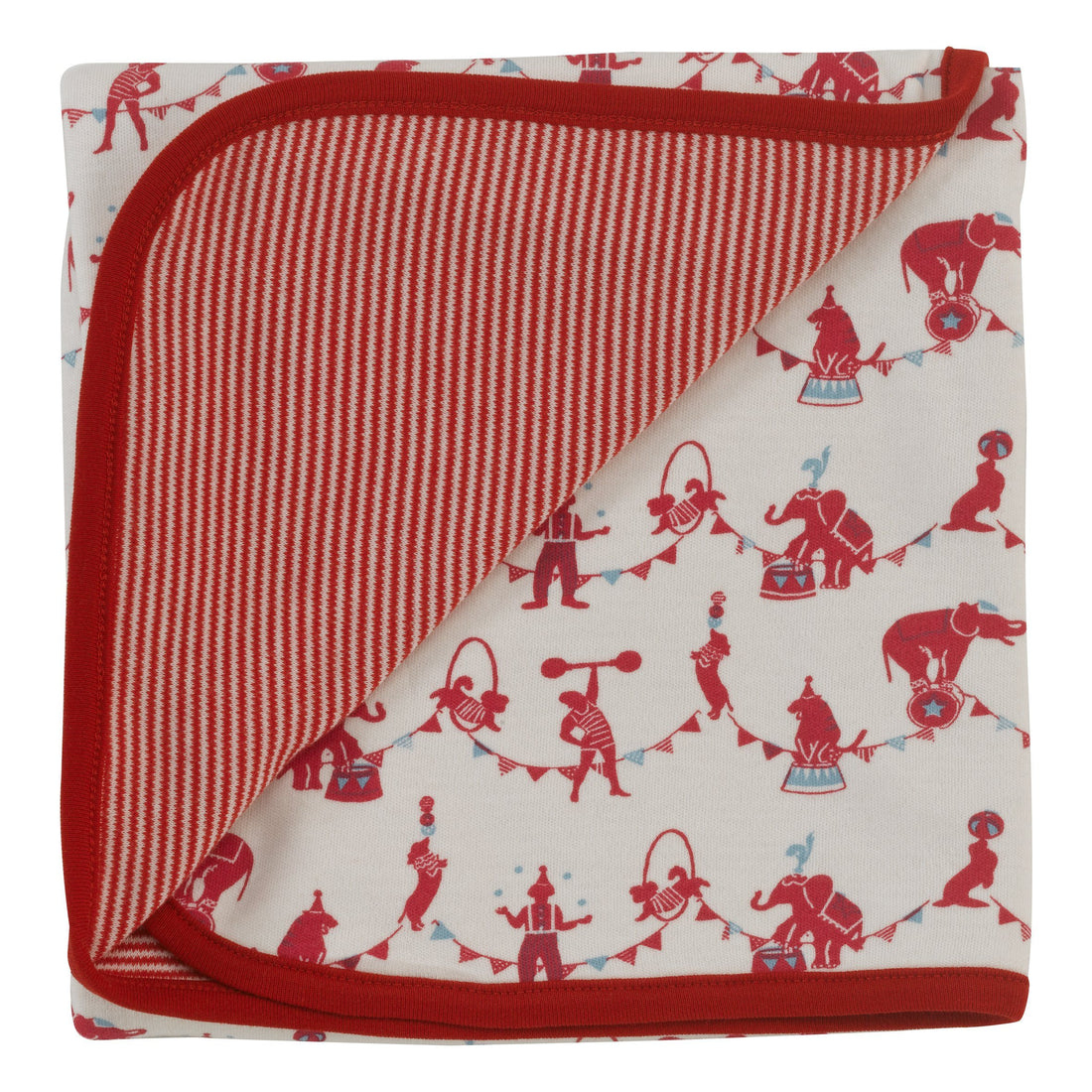 Circus blanket - red Blanket Pigeon Organics