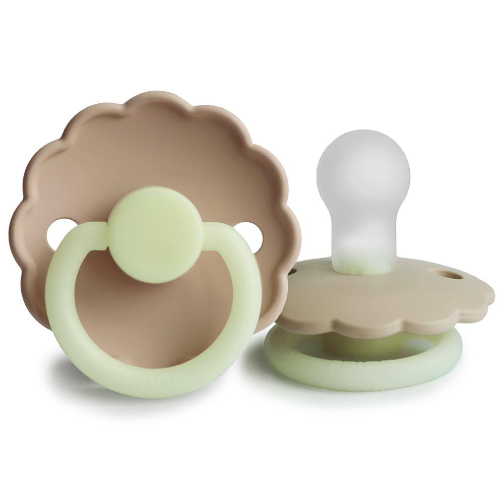 1 pacifier daisy croissant night FRIGG Pacifier FRIGG 0-6M 