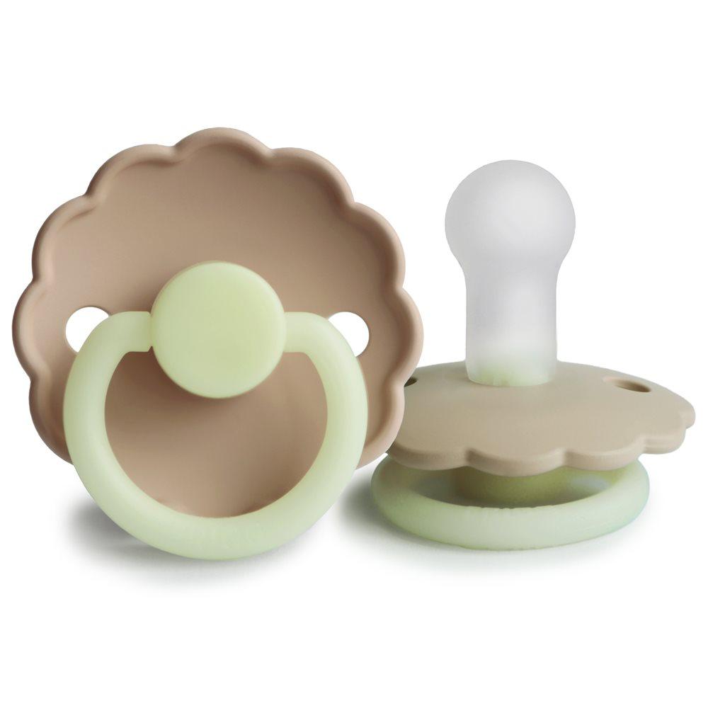 1 pacifier daisy croissant night FRIGG Pacifier FRIGG 6-18M 